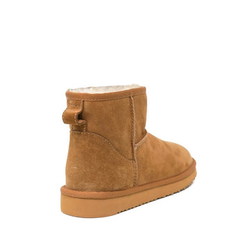 Women's Mid-upper sheepskin boots 100% natural Australian merino sheepskin